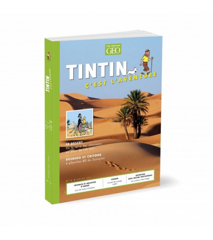 Revista Geo Edition Tintin C Est L Aventure Desiertos