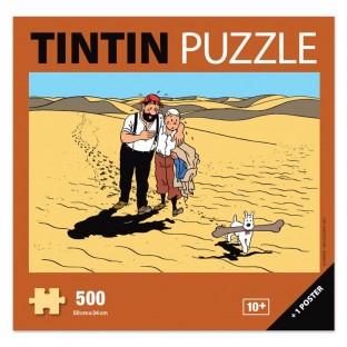 Puzzle 500 piezas: Tintín y...