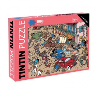 tintin puzzle 1000 piezas tintin en america (fa - Acheter Puzzles anciens  sur todocoleccion