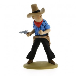 Resina TF1 Tintín cowboy